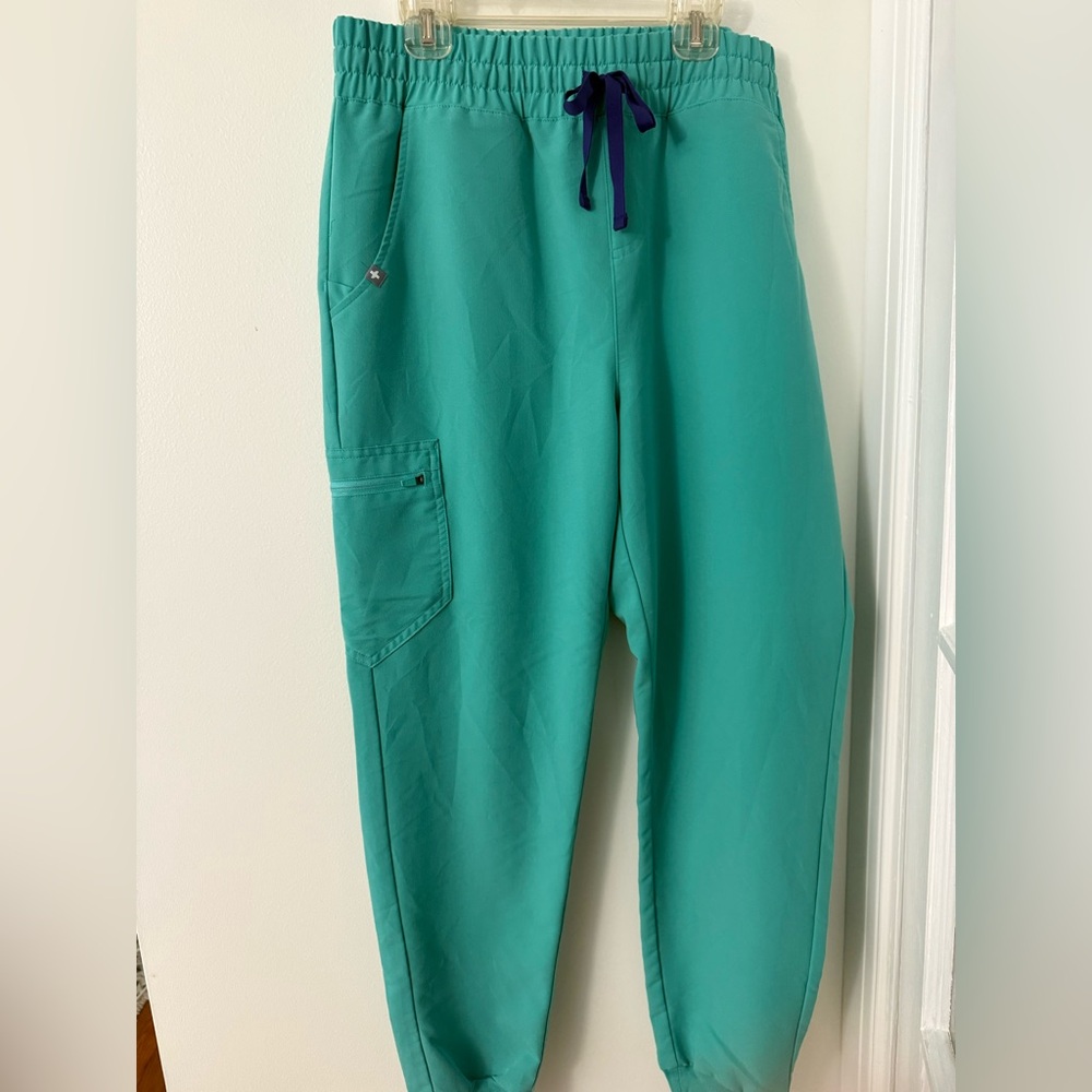 Scrub pant surgical green